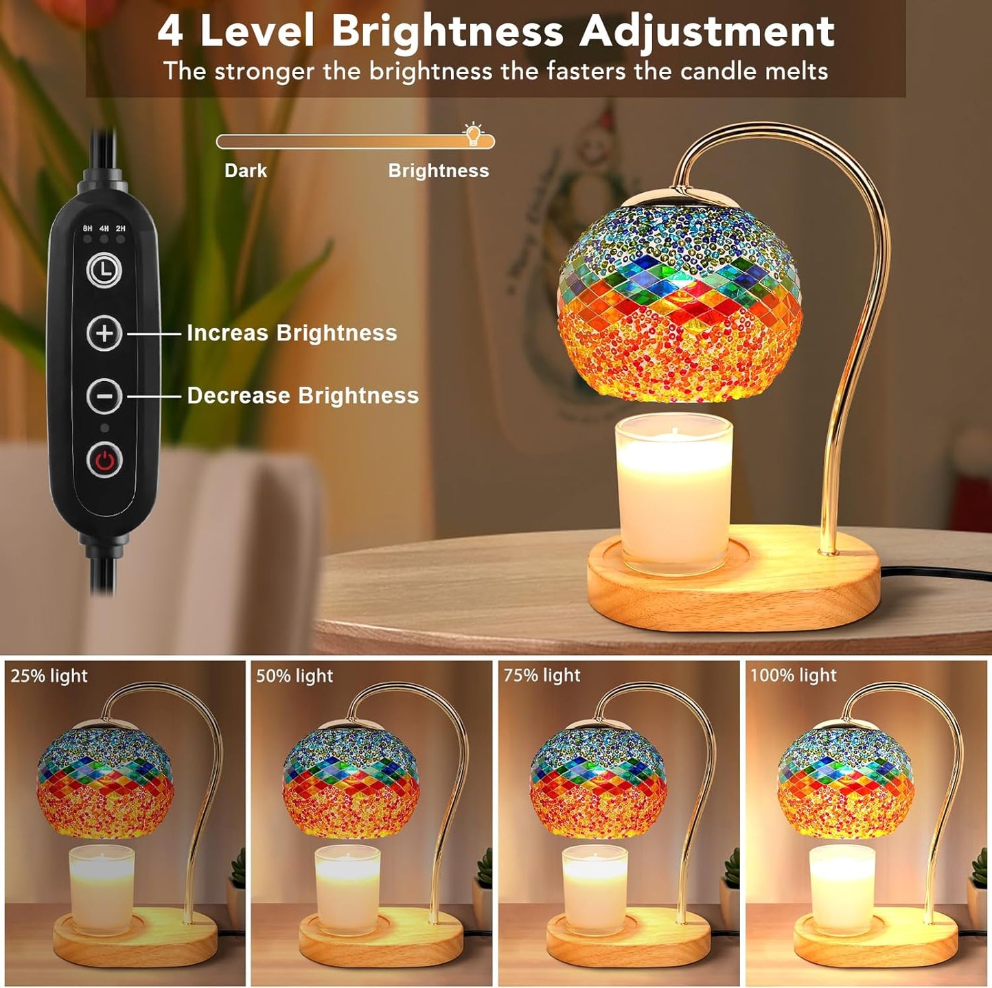 Fireless aromatherapy lamp