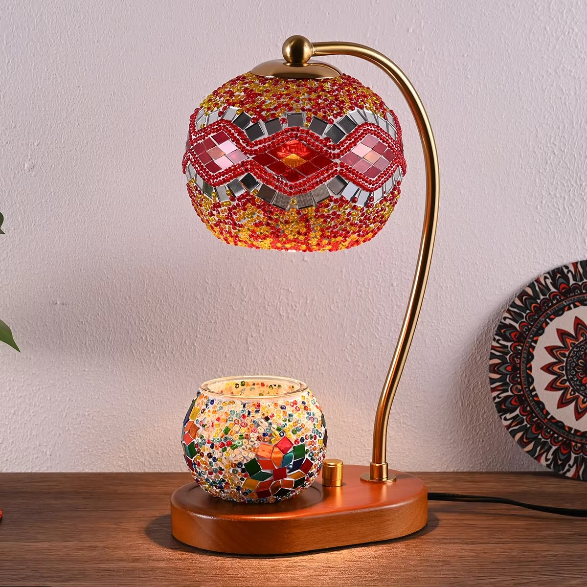 Handmade Turkish Mosaic Table Lamp