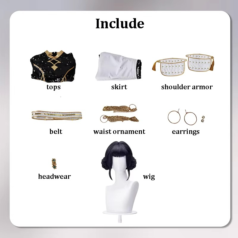 Kostümset im Kpop-Stil (Größe XS-3XL)