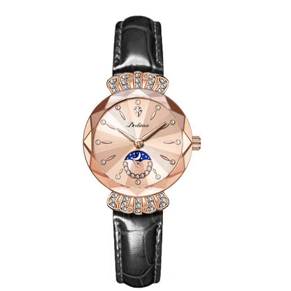 ⏳Time-Limited Special⏰Fashionable Diamond Moon Star Watch for Women🌟