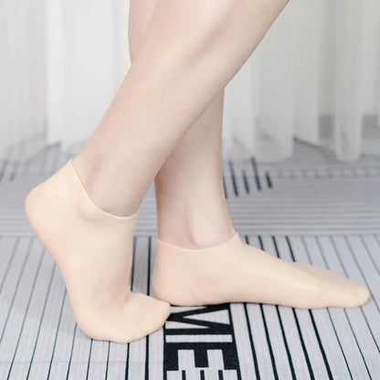 FootLux™ Women's Foot Spa Pedicure Silicone Socks