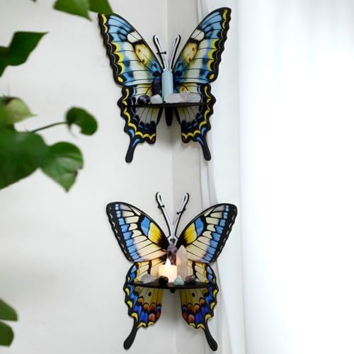 Artilady Kristallregal-Display – Verwandeln Sie Ihren Raum mit Schmetterlings-Eckregalen