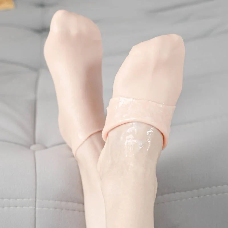 FootLux™ Women's Foot Spa Pedicure Silicone Socks