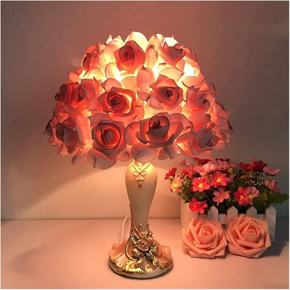 Romantische Rosen-Tischlampe – Erhellen Sie Ihren Raum mit Liebe