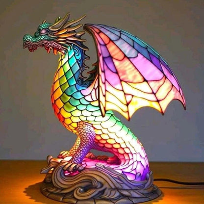 3D-Pilz-LED-Nachtlicht – Retro-Tischlampe aus Harz und Glas, farbenfrohe Dekoration für Zuhause/Büro/Kinderzimmer (Geschenkidee) 