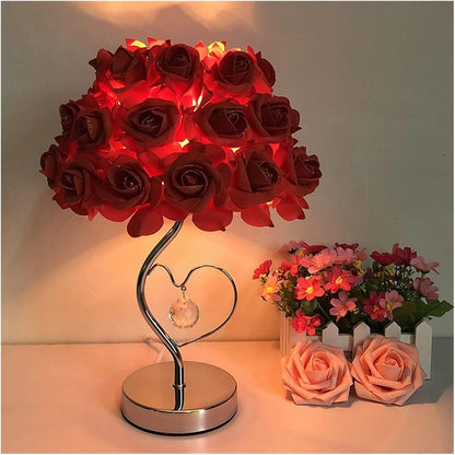 Romantische Rosen-Tischlampe – Erhellen Sie Ihren Raum mit Liebe