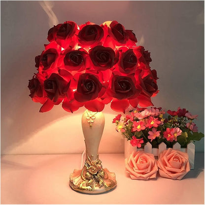 Romantische Rosen-Tischlampe – Erhellen Sie Ihren Raum mit Liebe