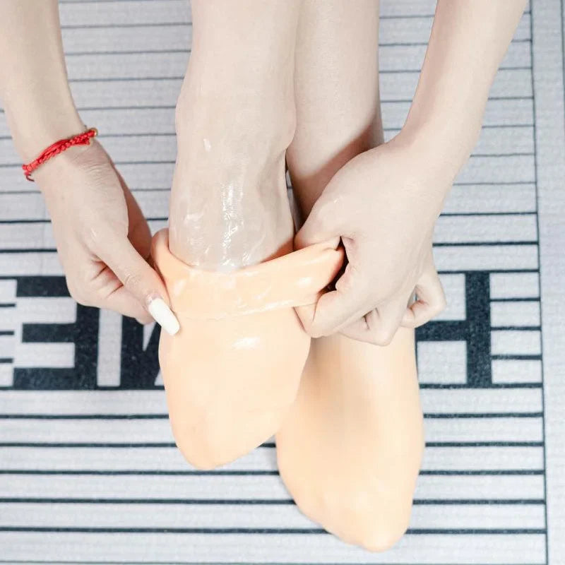 FootLux™ Women's Foot Spa Pedicure Silicone Socks