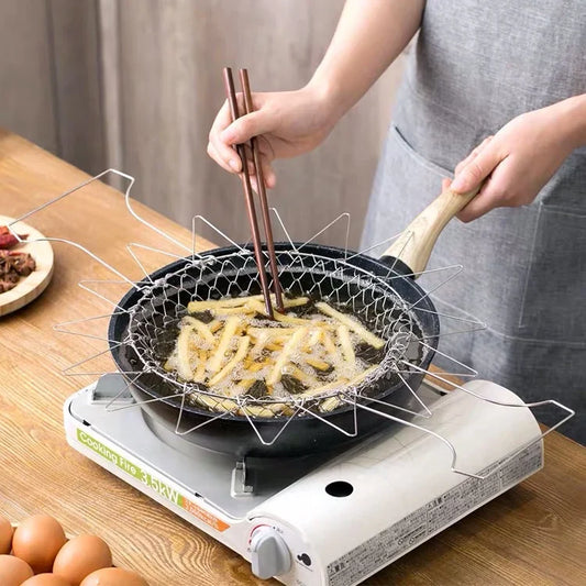 FryFlex™ - Multifunktionaler faltbarer Frittierkorb