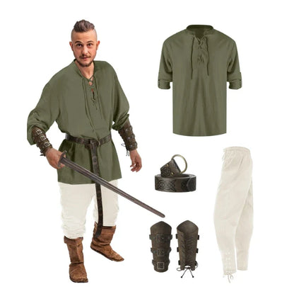 Renaissance-Piratenkostüm-Set 