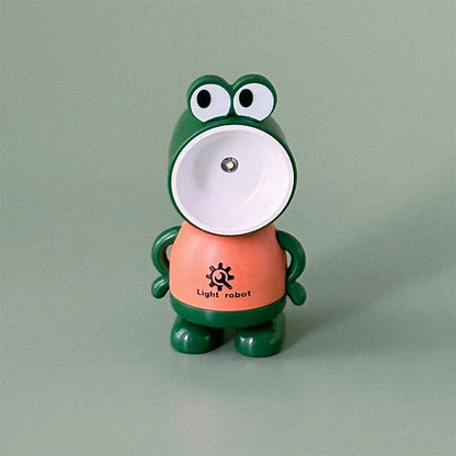 LED-Frosch, faltbares Mini-Nachtlicht