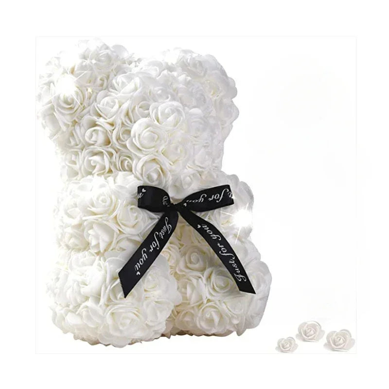 Ewiger Rosen-Teddybär (25 cm) 