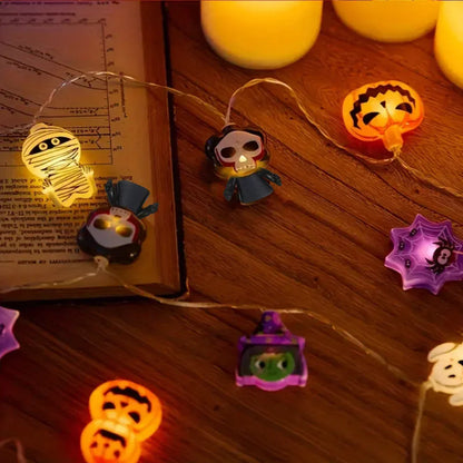 LED-Lichterketten für Halloween-Partys 