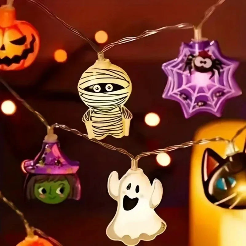 LED-Lichterketten für Halloween-Partys 