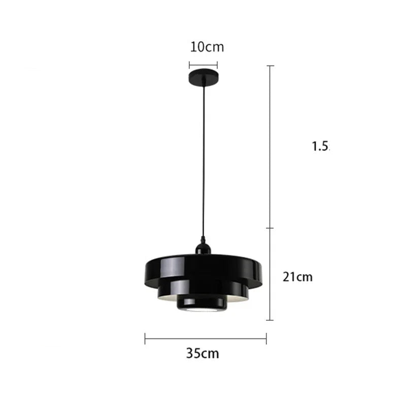 LED Deckenleuchter Orange Pendelleuchte 