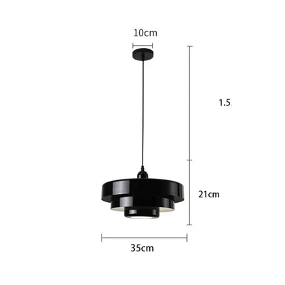 LED Deckenleuchter Orange Pendelleuchte 