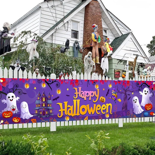 Fröhliches Halloween-Banner 