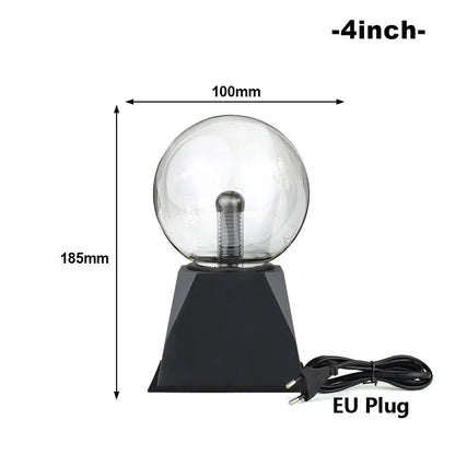 LED Magic Plasma Ball Nachtlicht Lampe 