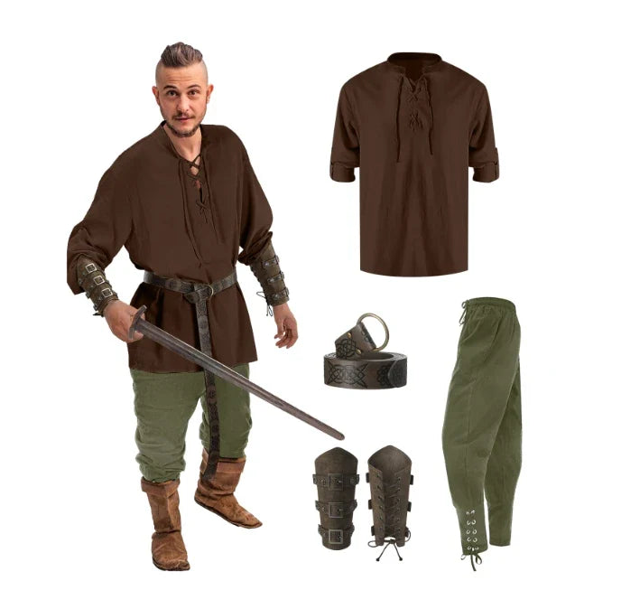 Renaissance-Piratenkostüm-Set 