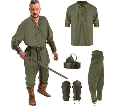 Renaissance-Piratenkostüm-Set 