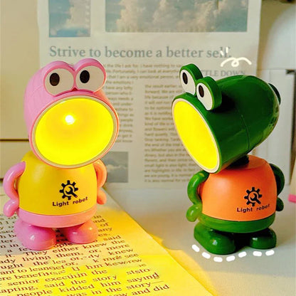LED-Frosch, faltbares Mini-Nachtlicht