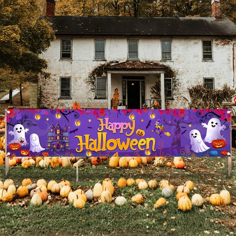 Fröhliches Halloween-Banner 
