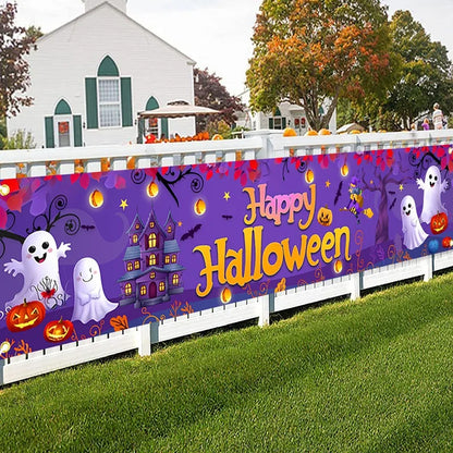 Fröhliches Halloween-Banner 