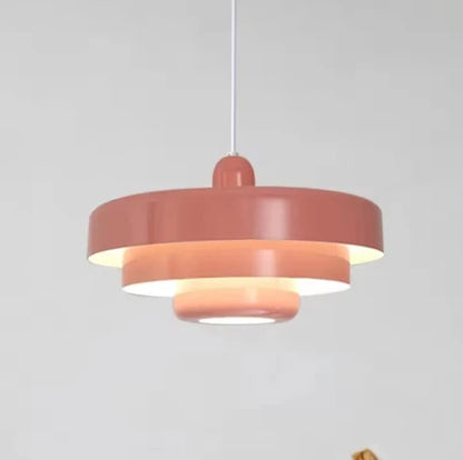 LED Deckenleuchter Orange Pendelleuchte 