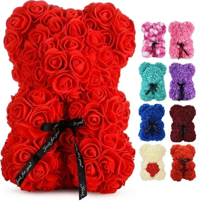 Ewiger Rosen-Teddybär (25 cm) 