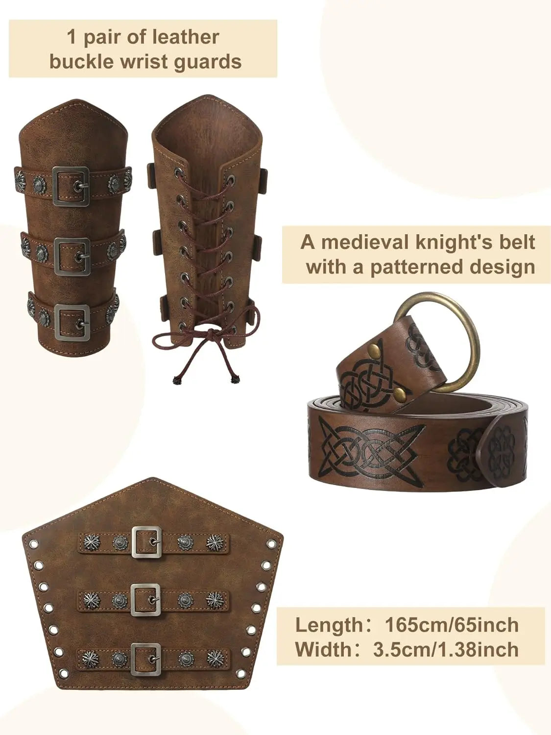 Renaissance-Piratenkostüm-Set 