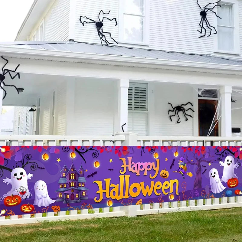 Fröhliches Halloween-Banner 