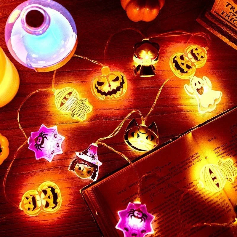 LED-Lichterketten für Halloween-Partys 