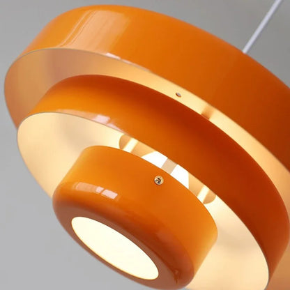 LED Deckenleuchter Orange Pendelleuchte 