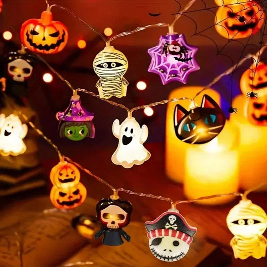 LED-Lichterketten für Halloween-Partys 