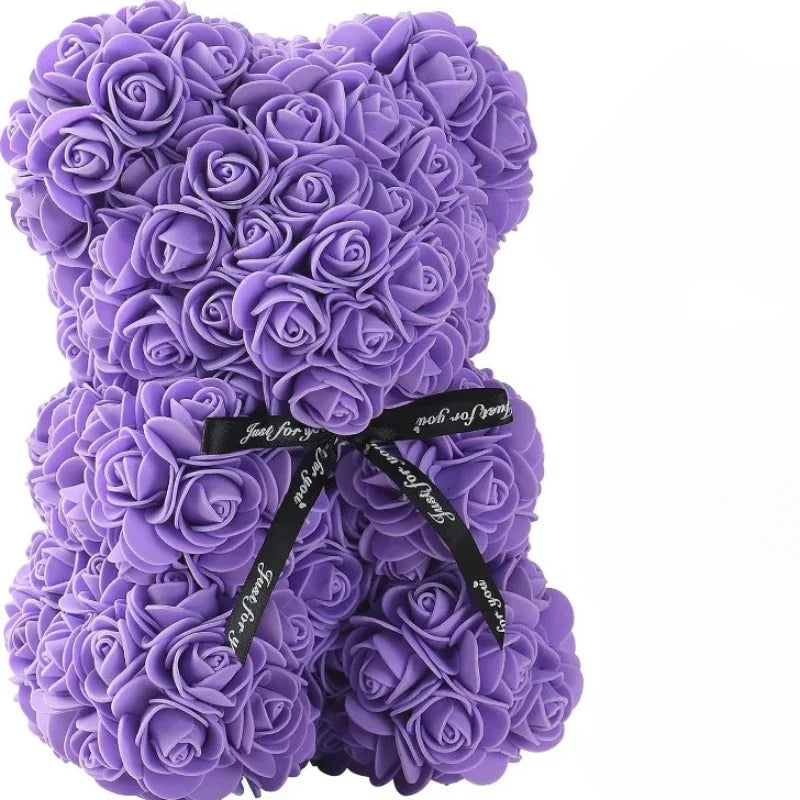 Ewiger Rosen-Teddybär (25 cm) 