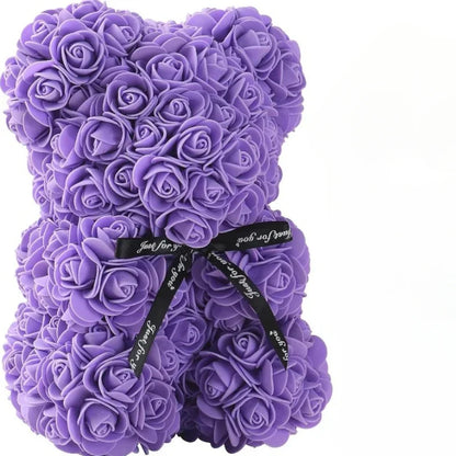 Ewiger Rosen-Teddybär (25 cm) 