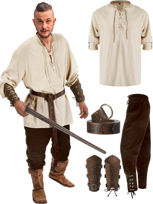 Renaissance-Piratenkostüm-Set 