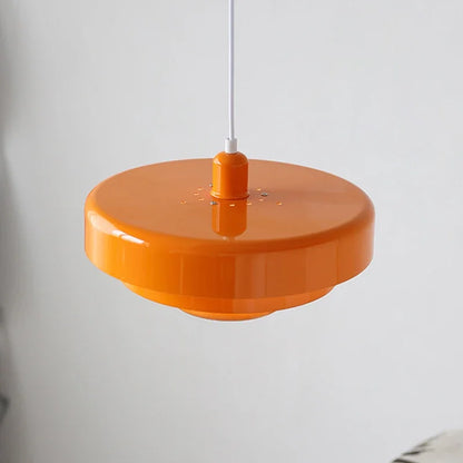 LED Deckenleuchter Orange Pendelleuchte 
