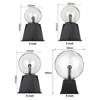 LED Magic Plasma Ball Nachtlicht Lampe 