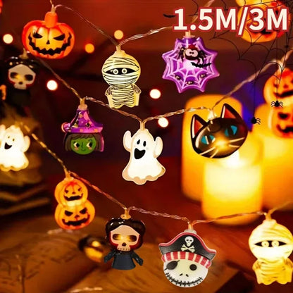LED-Lichterketten für Halloween-Partys 