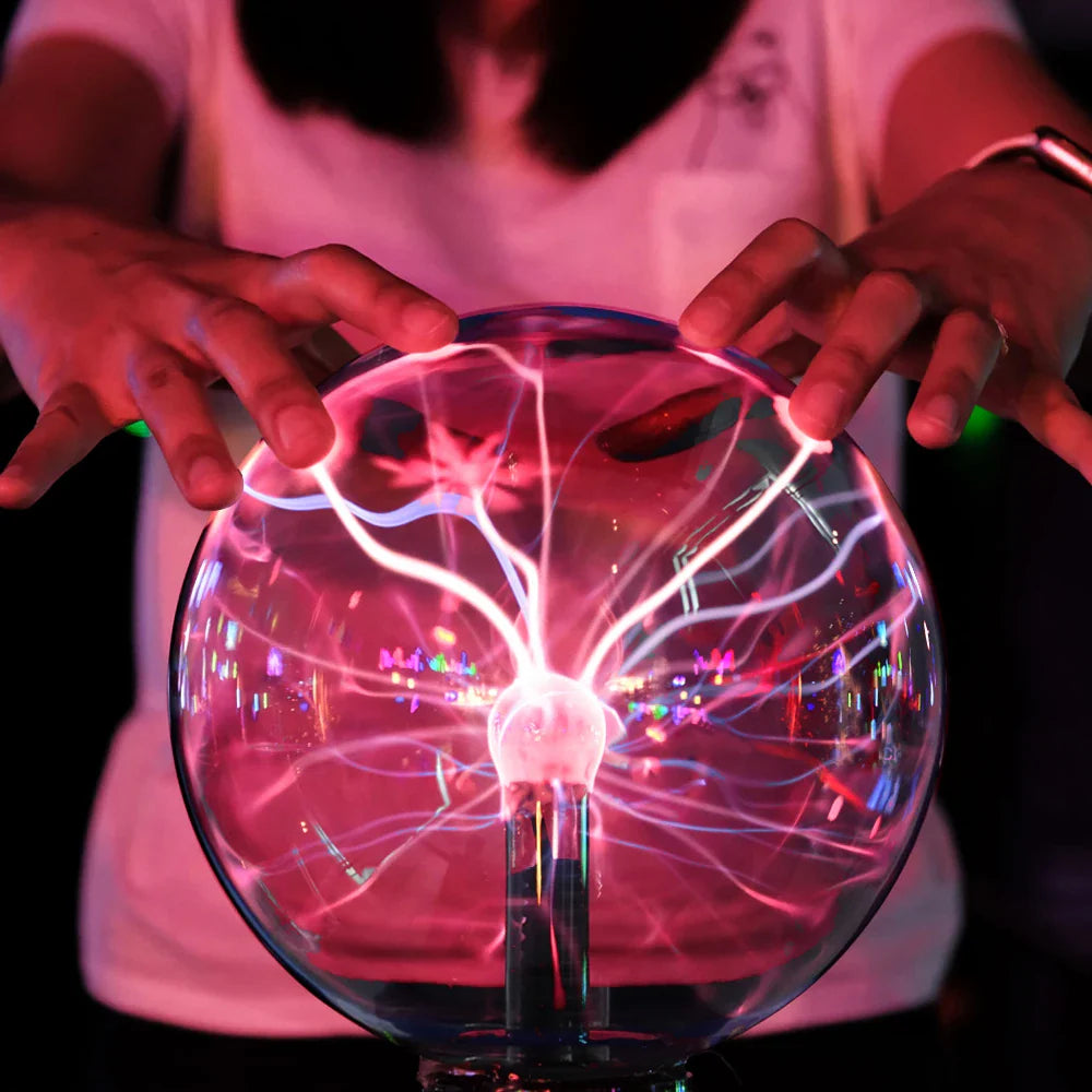 LED Magic Plasma Ball Nachtlicht Lampe 