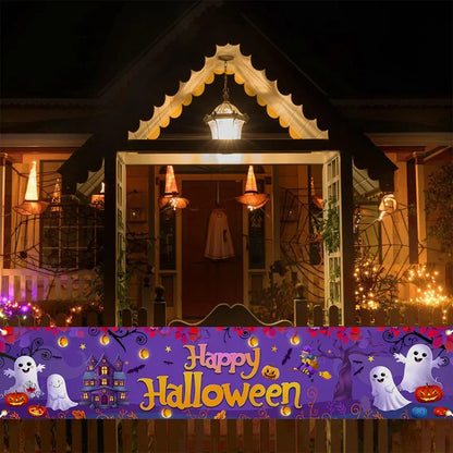 Fröhliches Halloween-Banner 