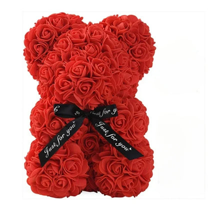 Ewiger Rosen-Teddybär (25 cm) 
