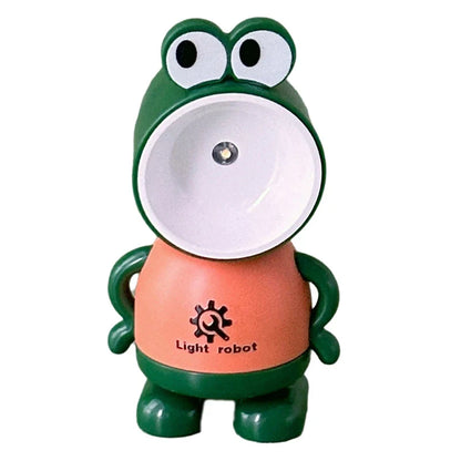LED-Frosch, faltbares Mini-Nachtlicht
