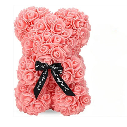 Ewiger Rosen-Teddybär (25 cm) 