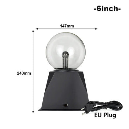 LED Magic Plasma Ball Nachtlicht Lampe 