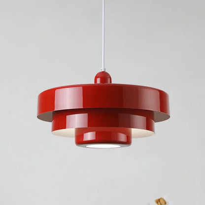 LED Deckenleuchter Orange Pendelleuchte 