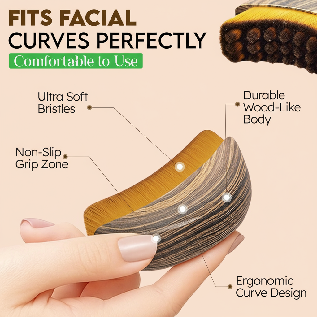 1+1 I FREE Lymphatic Contour Face Brush