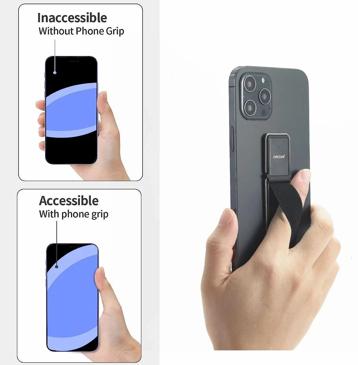 SticknStand™ Adhesive Phone Stand & Grip
