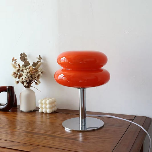 Classic Macaron Glass Table Lamp (4 Colors)